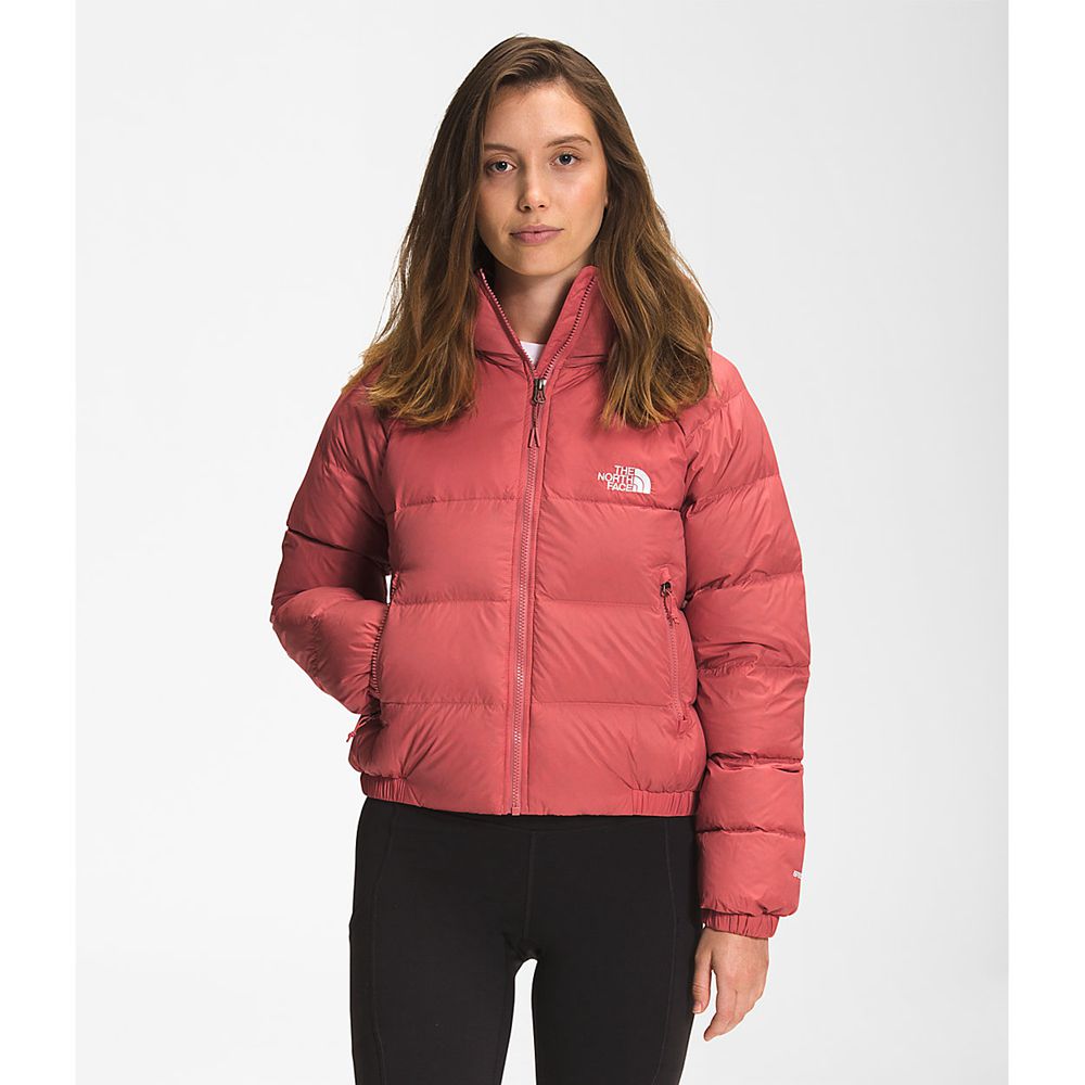 The North Face Winter Jacket Womens Australia - The North Face Hydrenalite Hoodie Rose (WRK-024578)